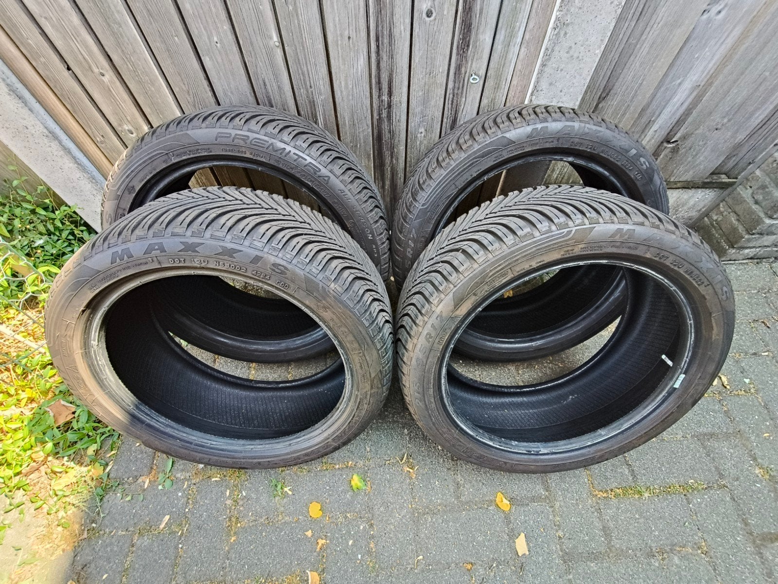 Maxxis Premitra All Season banden 215/45 R17 (Week 42 2024), Ophalen, 215 mm, Nieuw, 17 inch