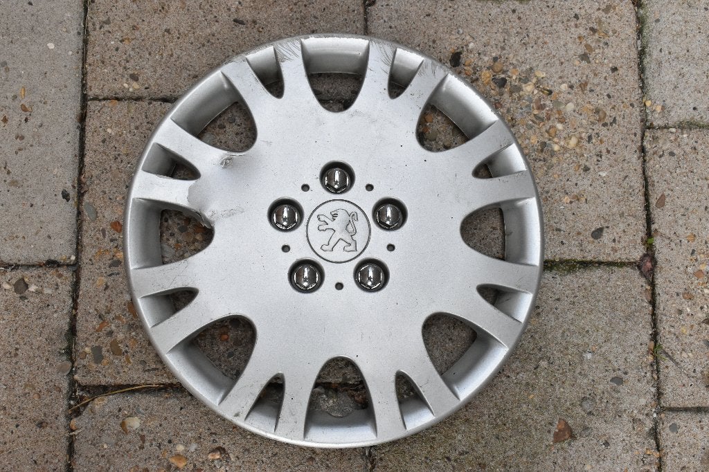 1 losse originele wieldop Peugeot 307 15 inch (Model 3), Auto diversen, Wieldoppen, Ophalen of Verzenden, Gebruikt