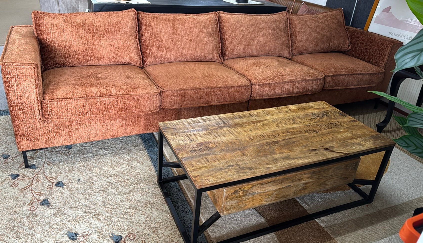 Nieuwe royale bank 335 cm – direct leverbaar, Mooie bank, Kringloopehb41@hotmail.com, 75 tot 100 cm, Rechte bank
