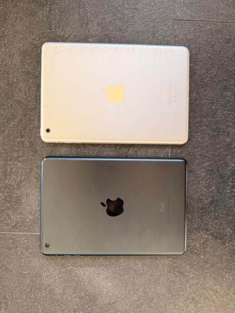 2x iPad Mini A1432 – voor onderdelen / reparatie, Computers en Software, Apple iPads, 10 inch, Apple iPad, Wit, Ophalen of Verzenden