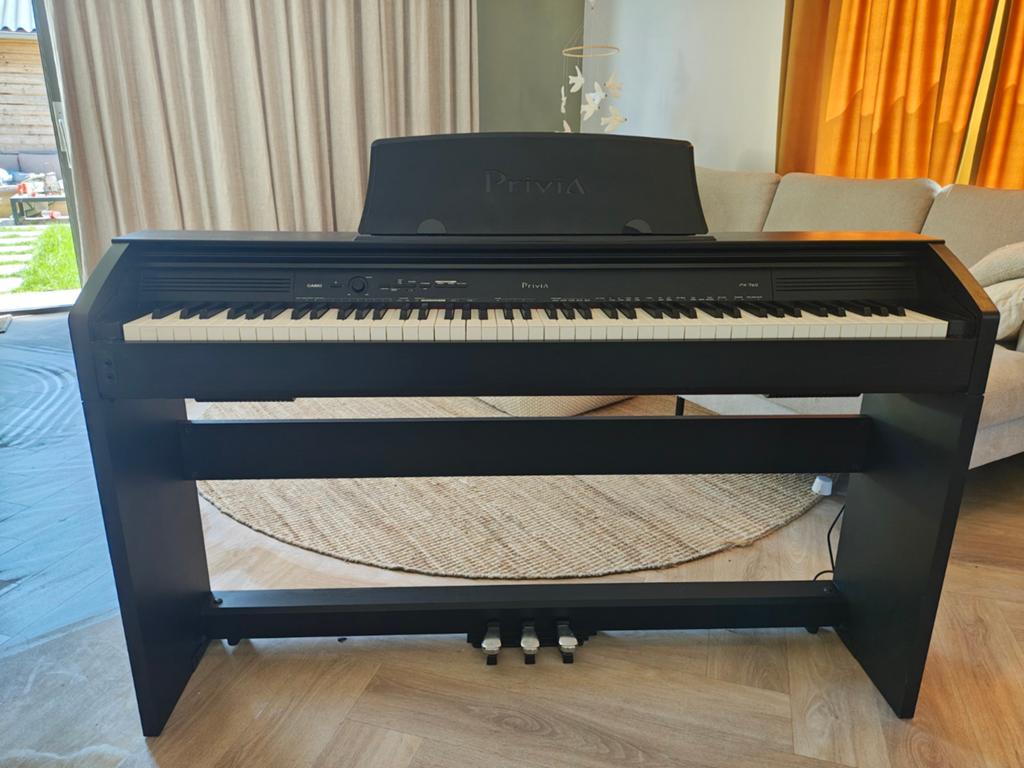 Casio Privia PX-760BK Digitale Piano - Zwart, Ophalen, Gebruikt, Zwart, Digitaal