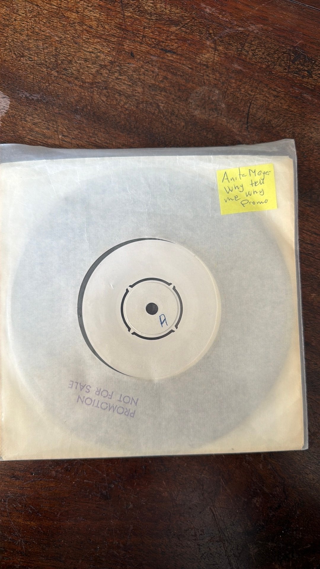 Anita Meijer - Why Tell Me Why - Zeldzame 7" Promo Single, Ophalen of Verzenden, Gebruikt, Pop