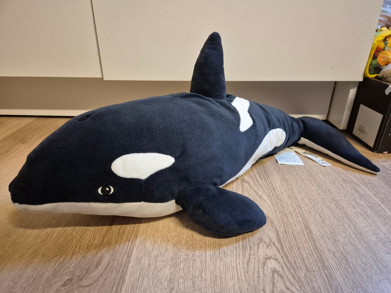 IKEA orca knuffel blavingad orka, Ophalen of Verzenden