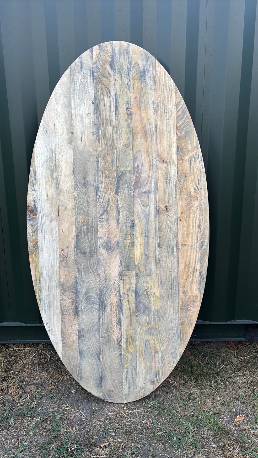 Mango houten tafelblad 180x90, Ophalen, 50 tot 100 cm, Zo goed als nieuw, 150 tot 200 cm
