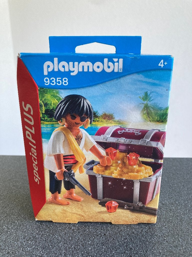 Playmobil Special PLUS 9358 Piraat met schatkist NIEUW, Ophalen of Verzenden, Nieuw, Complete set