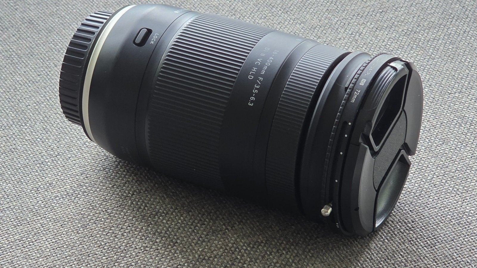 tamron 18-400mm f/3.5-6.3 di ii vc hld EF-S, Audio, Tv en Foto, Fotografie | Lenzen en Objectieven, Gebruikt, Tamron, Canon EF-S
