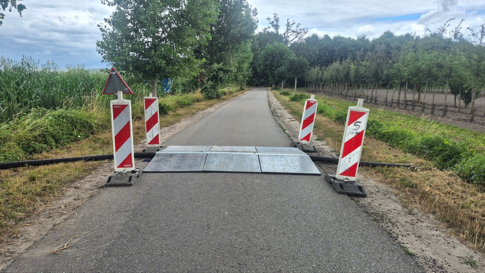 Slangbrug / beregeningsbrug voor 4/5/6 duims slang, Ophalen of Verzenden, Zo goed als nieuw, Overige typen, Minder dan 2 meter