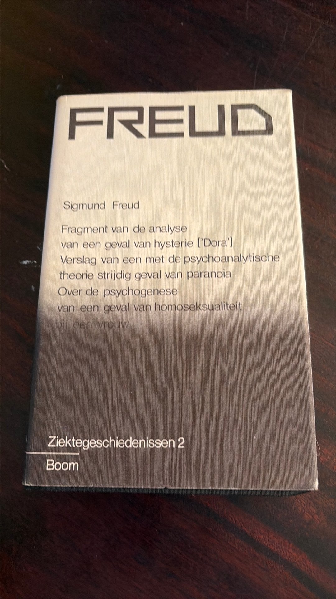 Freud - Sigmund Freud - Ziektegeschiedenissen 2, Ophalen of Verzenden, Gelezen, Overige onderwerpen