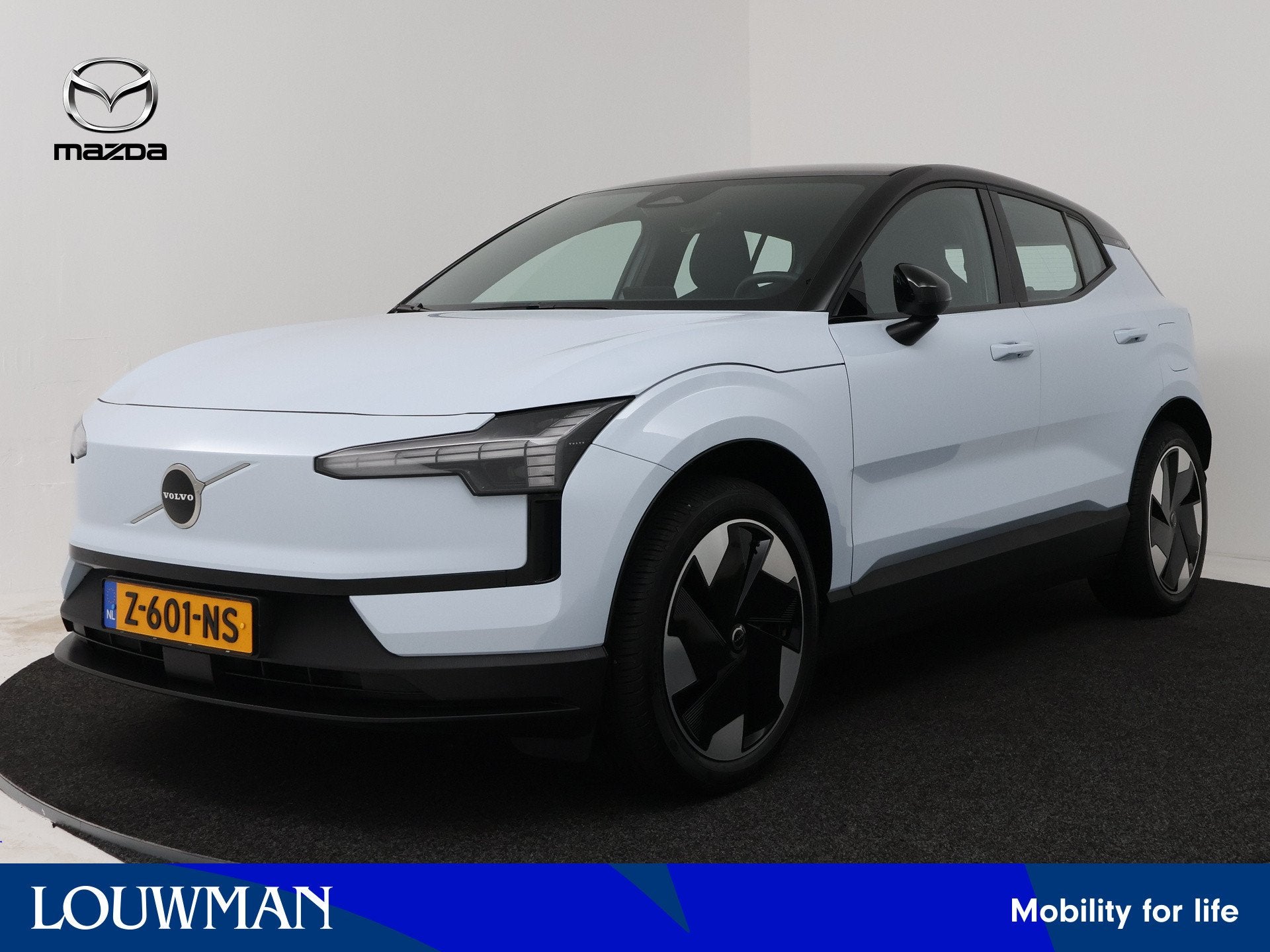 Volvo EX30 Single Motor Extended Range Plus 69 kWh | Harman, Auto's, Automaat, Gebruikt, Zwart, Blauw