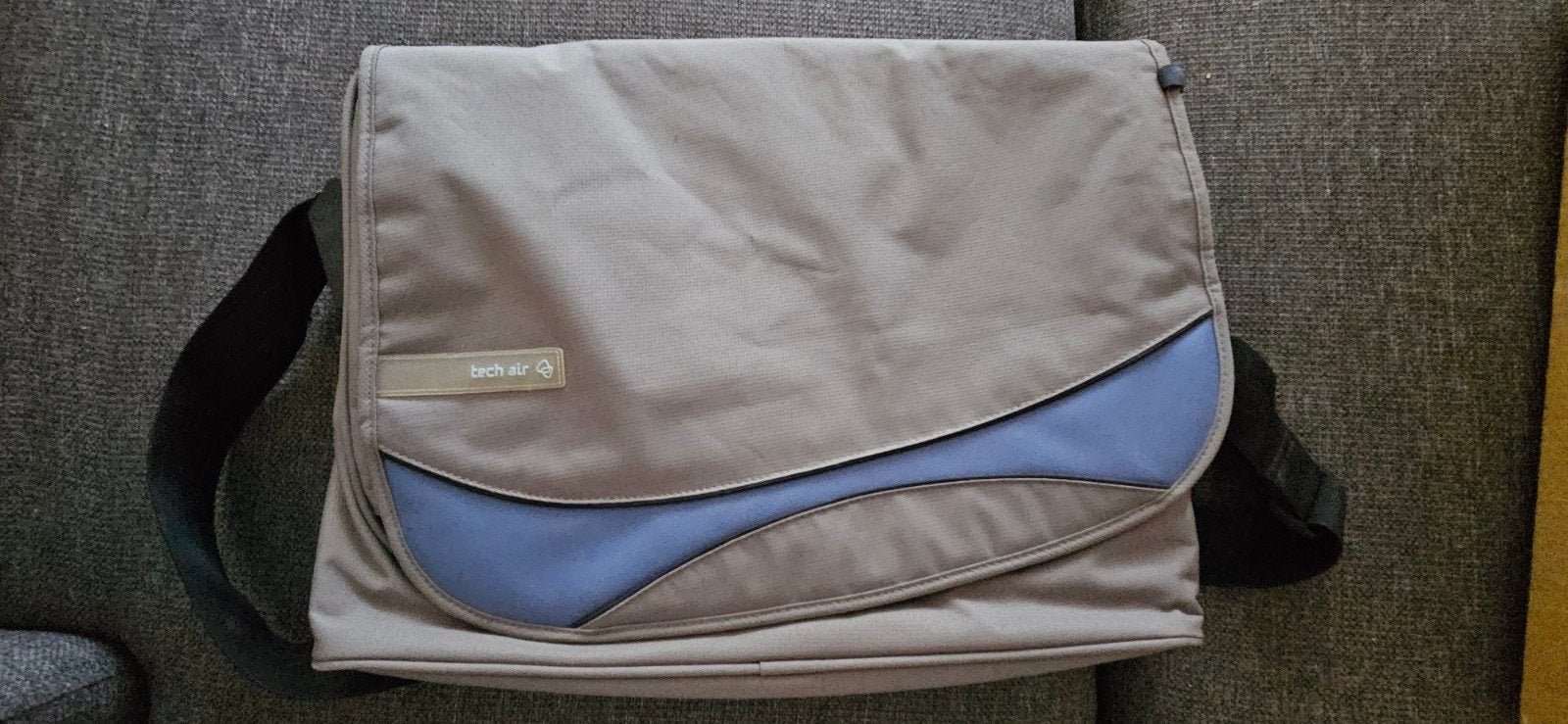 Laptoptas Tech Air - Grijs/Blauw, Ophalen, Gebruikt, 15 inch, Grijs