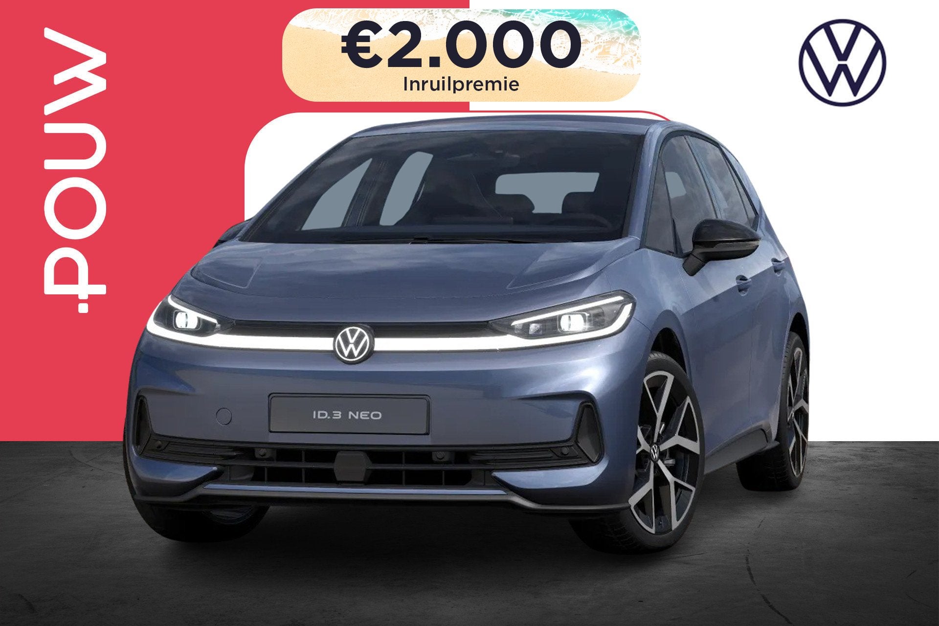 Volkswagen ID.3 Neo Style 190pk 58 kWh | Matrix LED Koplampe, Auto's, Automaat, 12 maanden, Achterwielaandrijving, Zwart