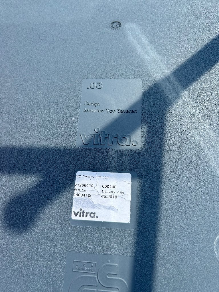 Partij: Vitra .03 Design Barkrukken Maarten Van Severen, Ophalen, 5 krukken of meer, Met voetsteun, 60 tot 90 cm