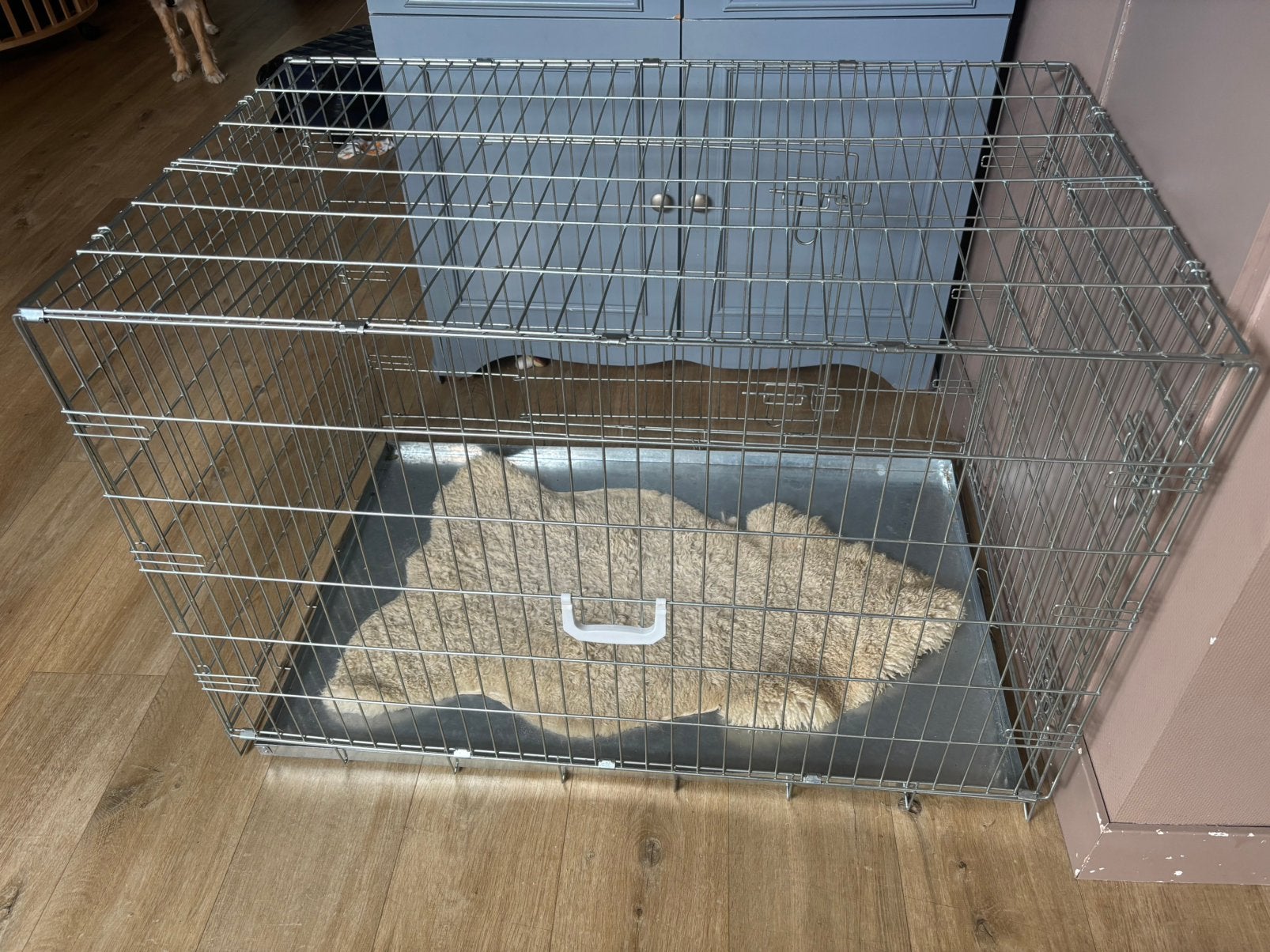 Grote bench, Dieren en Toebehoren, Hondenhokken, Ophalen, Gebruikt, 75 tot 110 cm, 65 tot 100 cm