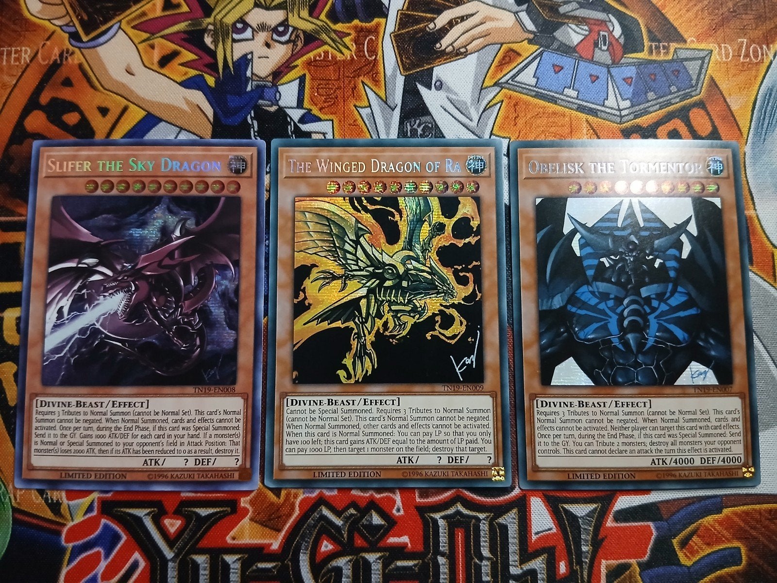 Egyptian God Set - Secret Rare TN19 Gold Sarcophagus Tin YGO, Ophalen of Verzenden, Zo goed als nieuw, Foil