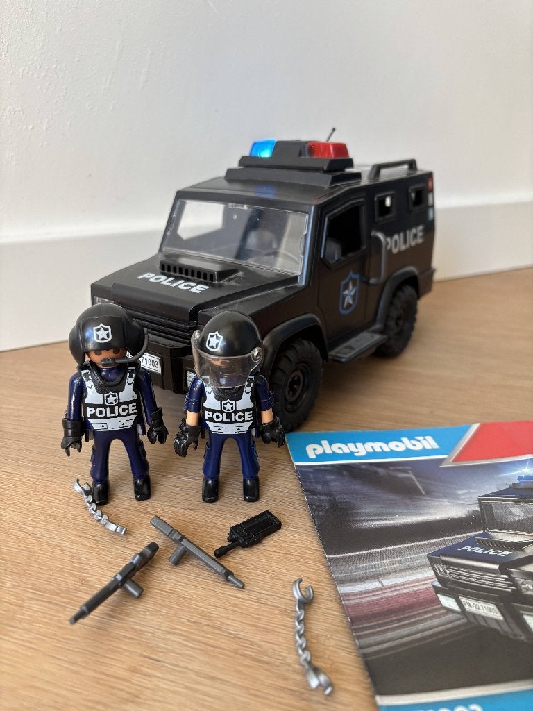 PLAYMOBIL City Action SWAT-team - 71003, Gebruikt, Complete set, Voertuig, Ophalen of Verzenden