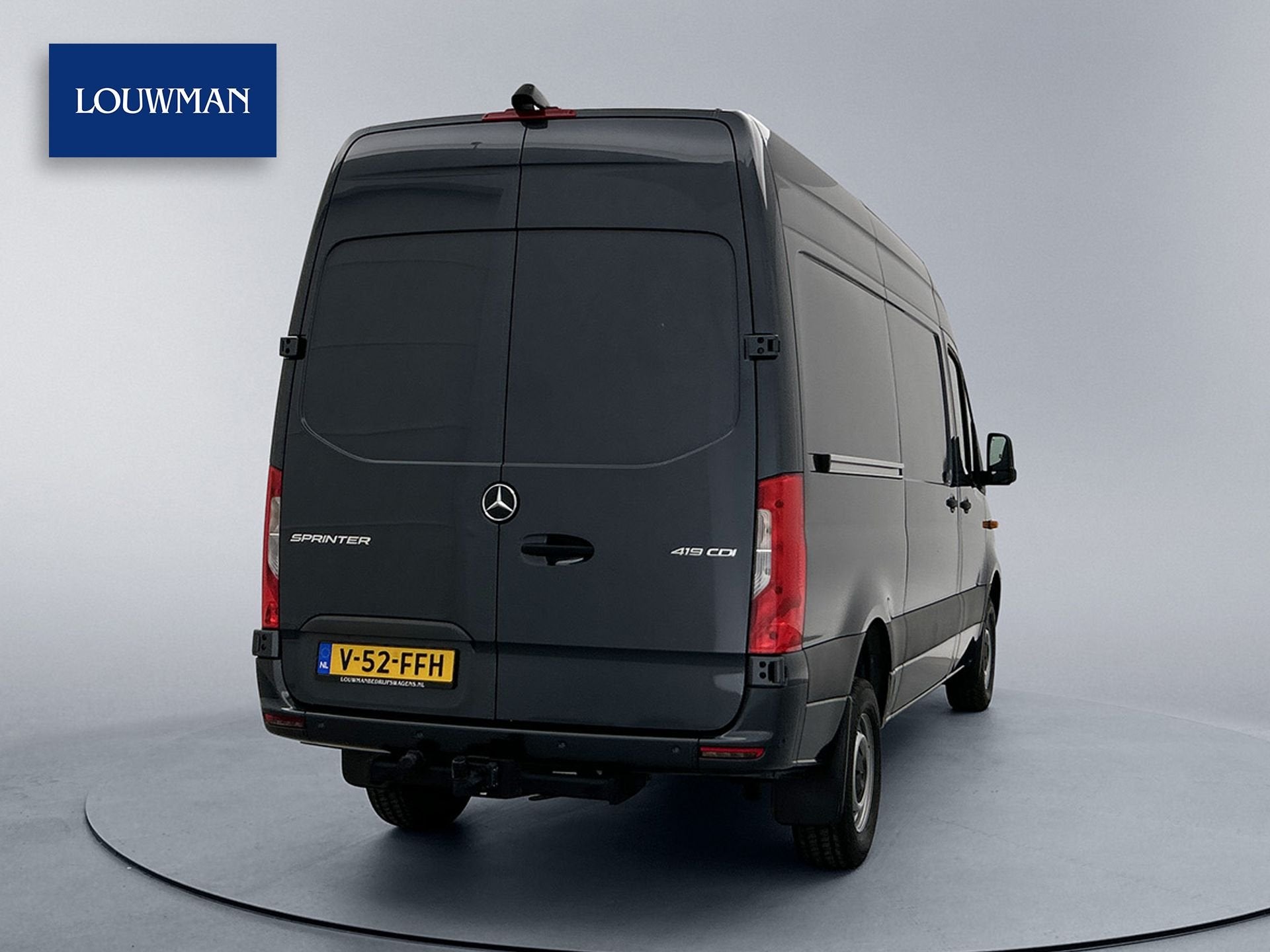Mercedes-Benz Sprinter 419 CDI L2H2 Led Distronic 360° came, Automaat, Gebruikt, Bedrijf, Diesel