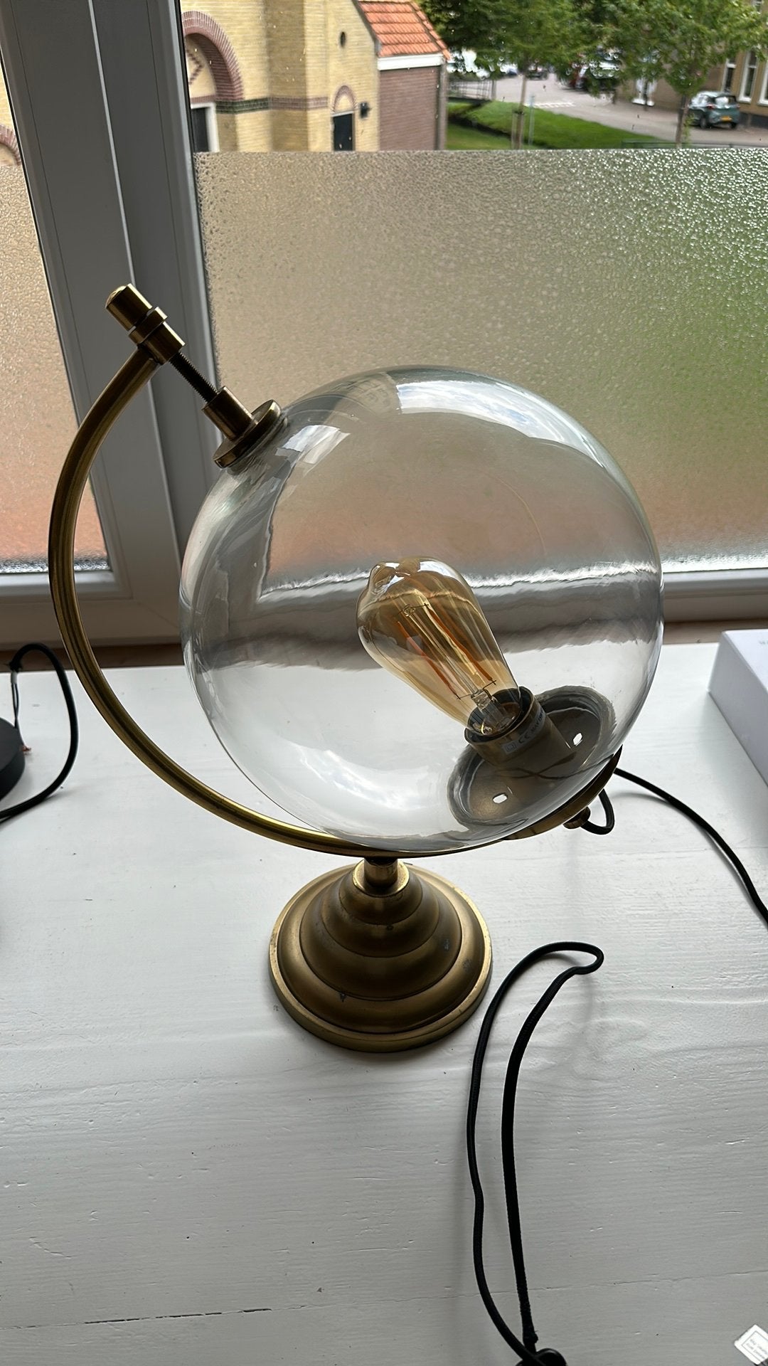 Riviera Maison tafellamp, Goud, 43 cm, Riviera Maison, Metaal