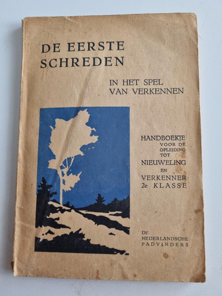 Scouting verzamelobject: Handboek voor verkenners, jaren '30, Verzamelen, Scouting, Gebruikt, Boek of Tijdschrift, Ophalen of Verzenden