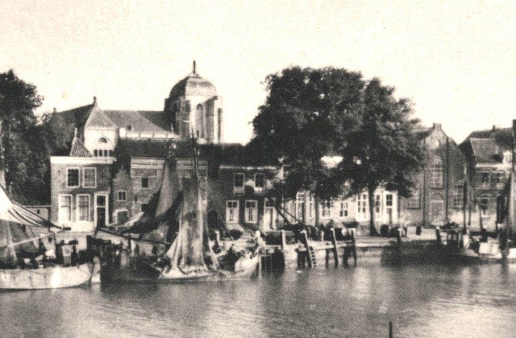 700393 Veere Haven Zeeland Nette oude kaart onbeschreven, Ophalen of Verzenden, 1920 tot 1940, Ongelopen, Zeeland