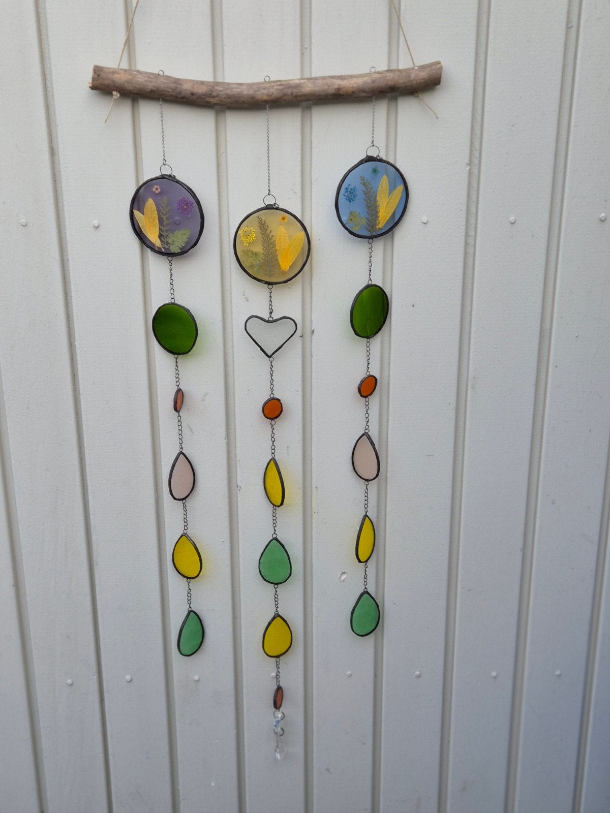 Moderne Tiffany glas in lood hanger, Ophalen of Verzenden, Nieuw