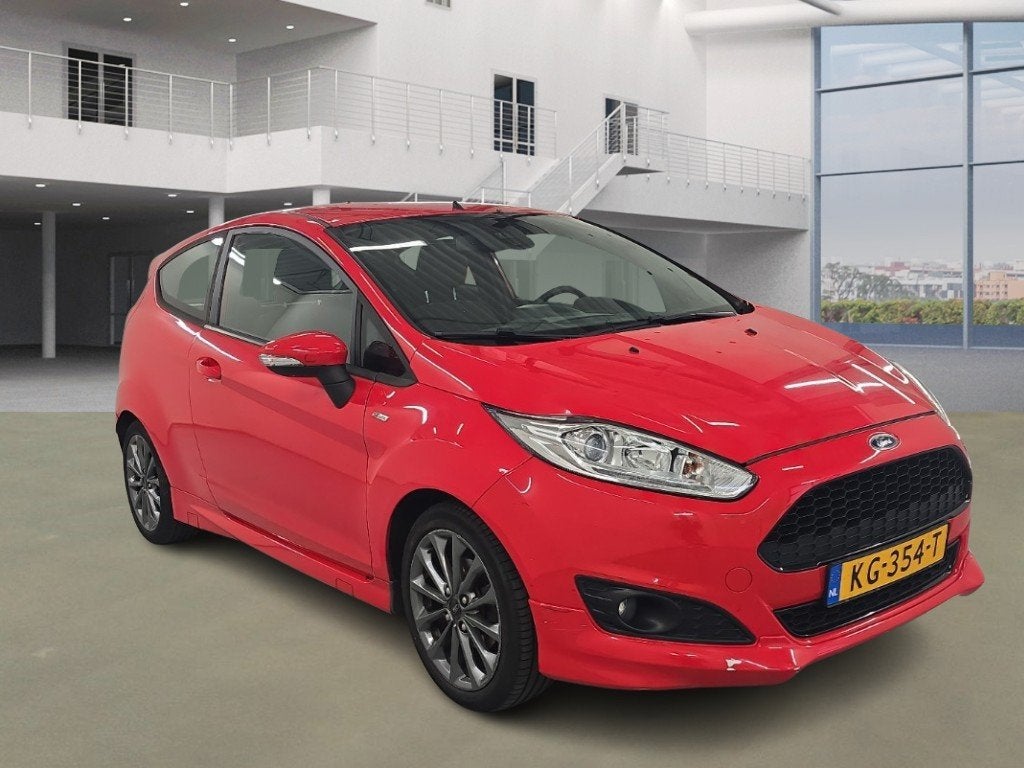 Ford Fiesta 1.0 EcoBoost ST Line|BJ2016|SPORTSTOELEN|NAVI|EL, 125 pk, Euro 6, 23 km/l, Origineel Nederlands