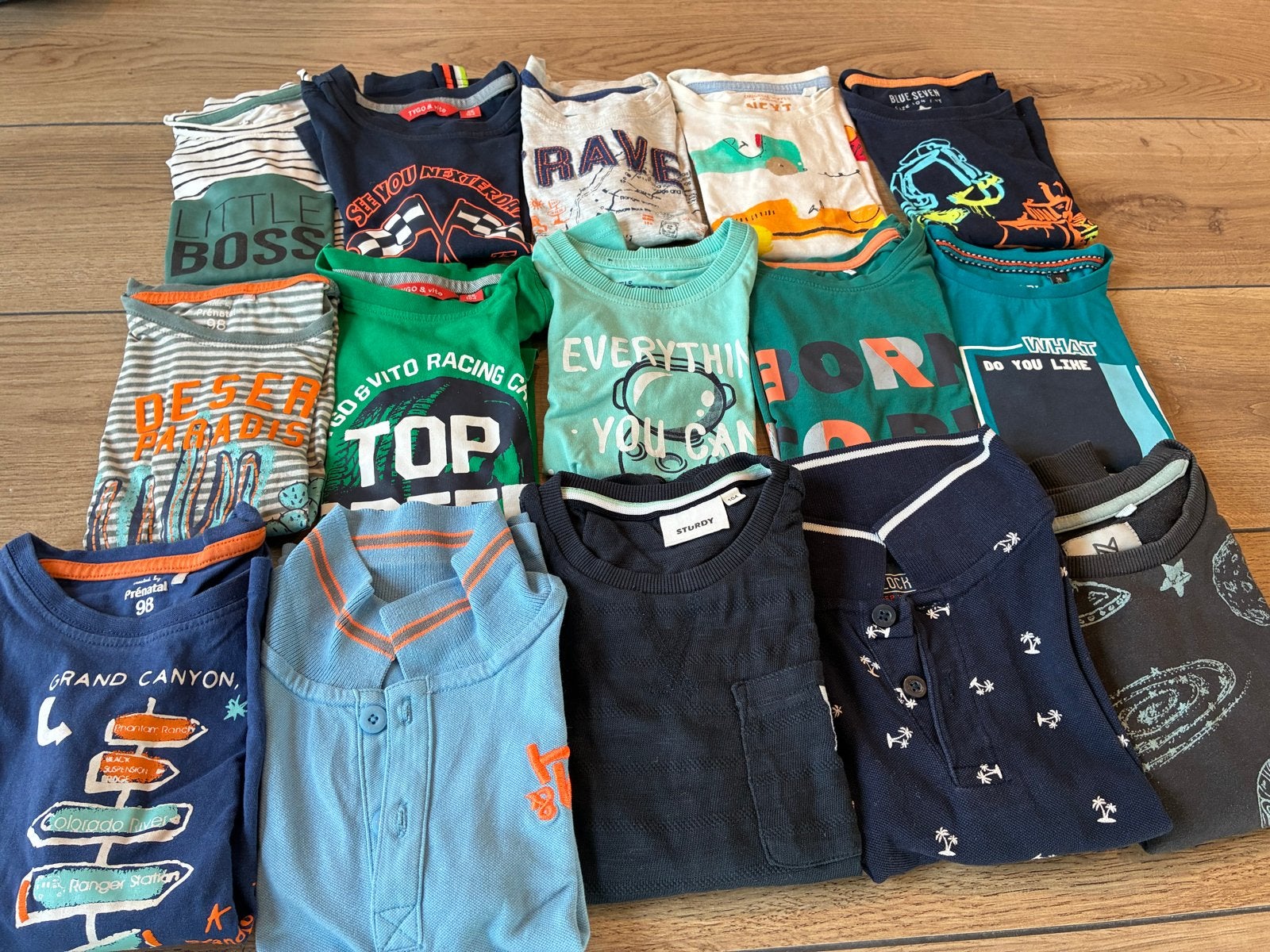 Kledingpakket jongens: 98/104. shirts en broeken, Kinderen en Baby's, Ophalen of Verzenden, Gebruikt, Jongen