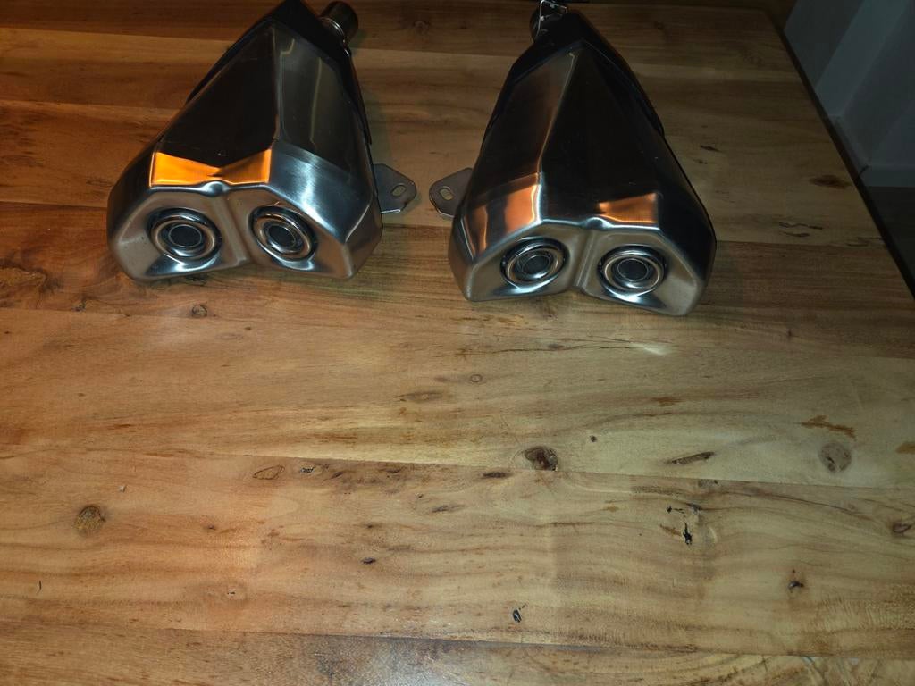 Originele uitlaten kawasaki z1000SX, Motoren, Ophalen of Verzenden