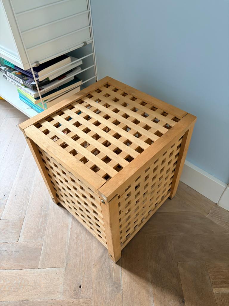 IKEA Hol opbergkubus - 35 x 40 cm - Zeer goede staat, Huis en Inrichting, Woonaccessoires | Schalen en Manden, Ophalen of Verzenden