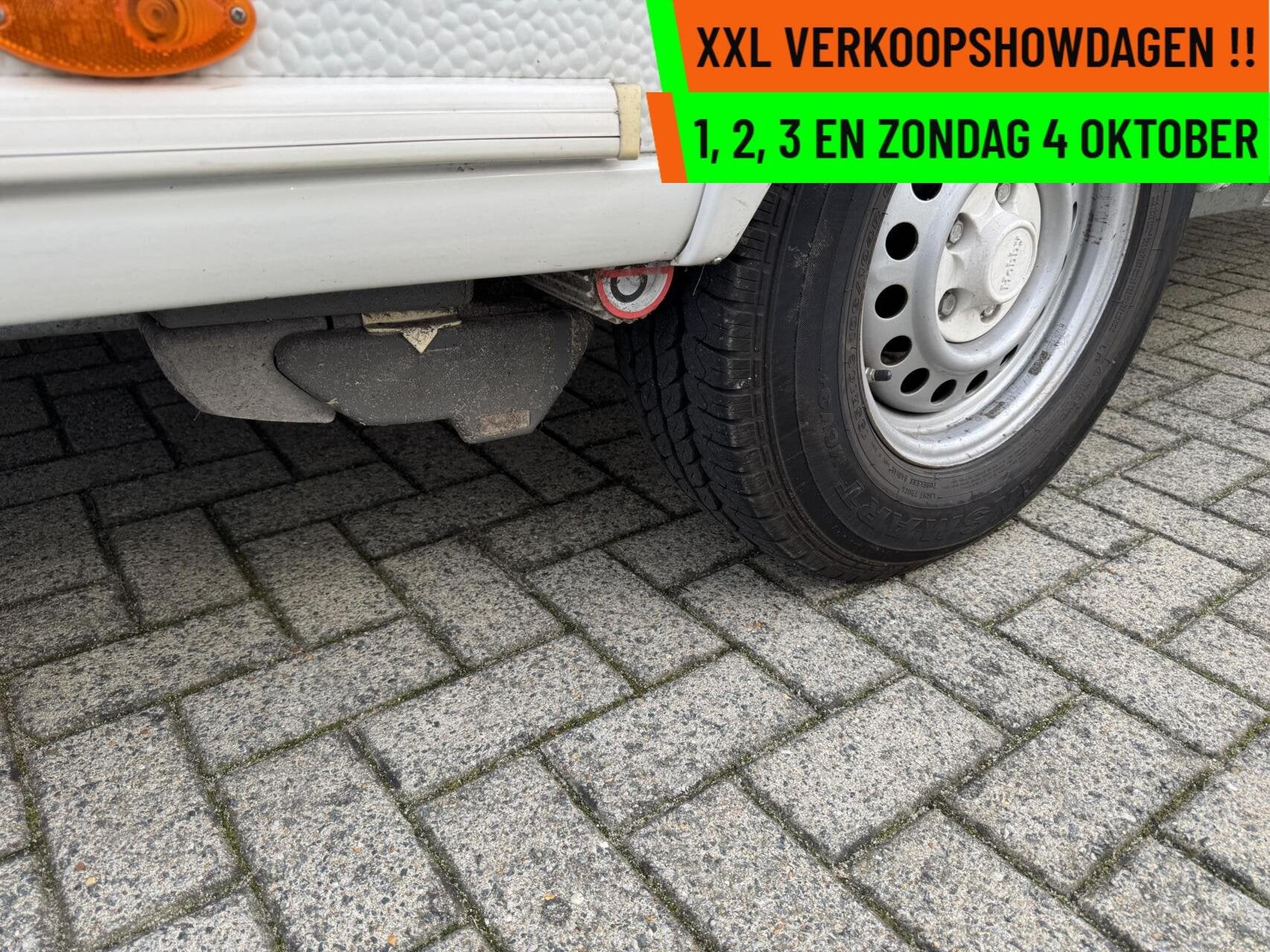 Hobby 540 UL EXCELLENT, ENKELE BEDDEN, RONDZIT, AIRCO,LUIFEL, Caravans en Kamperen, Hordeur, Rondzit, Hobby, 7 tot 8 meter
