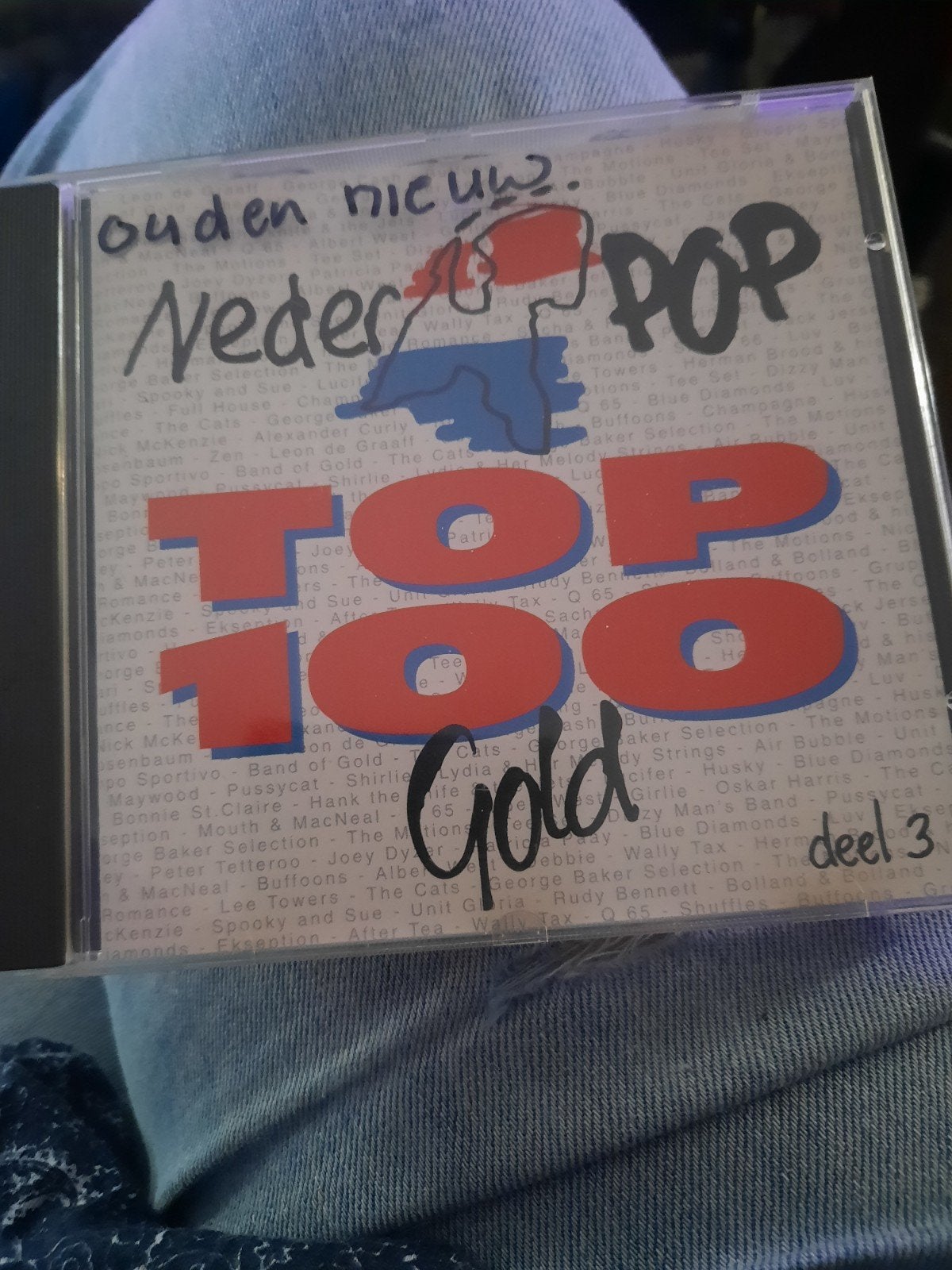 Nederpop Top 100 Gold Deel 3 CD - Ouden Nieuw, Ophalen of Verzenden, 1990 - 1999, Gebruikt