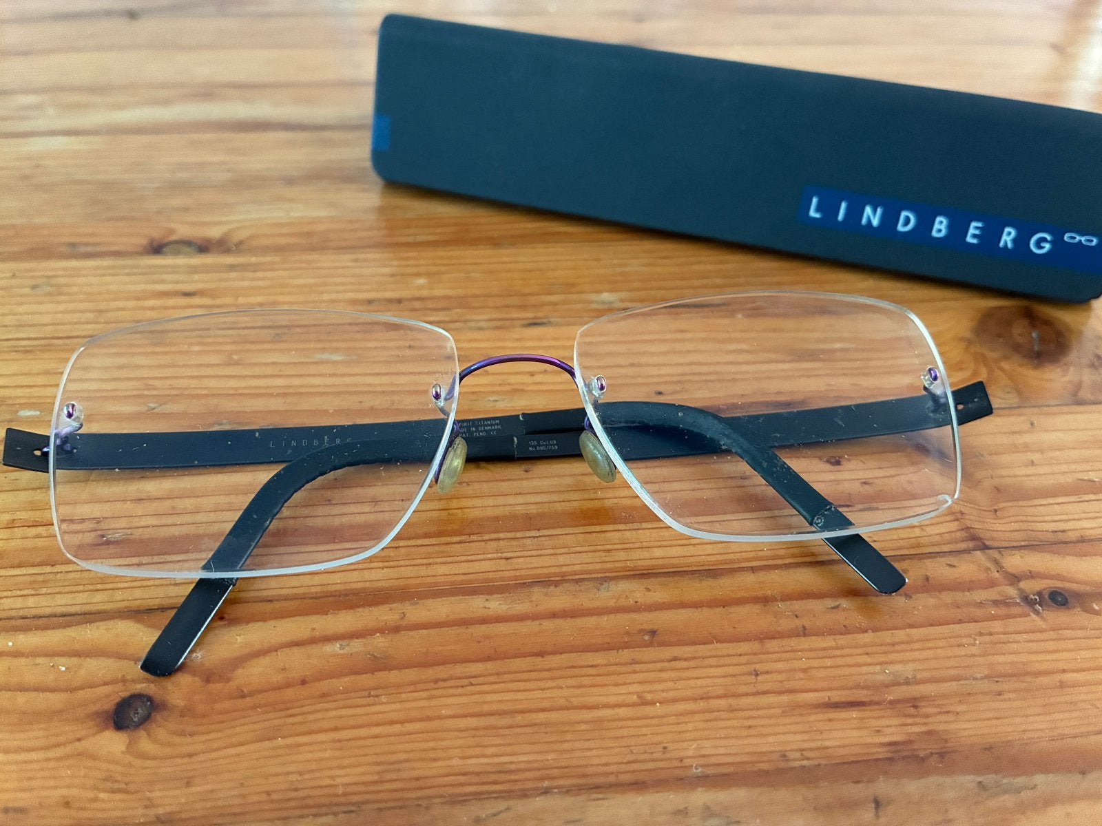Lindberg bril / montuur, Overige merken, Gebruikt, Zwart, Ophalen of Verzenden
