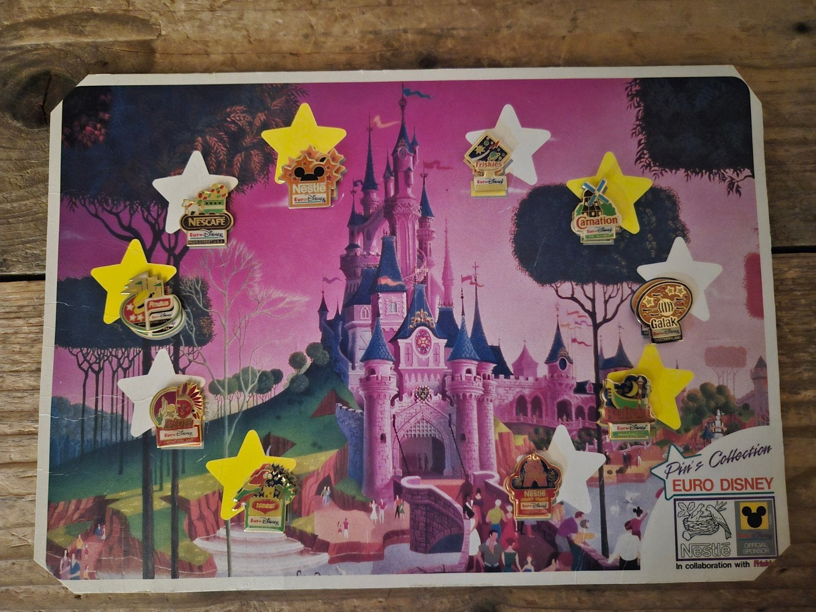Euro Disneyland pin set, Ophalen of Verzenden