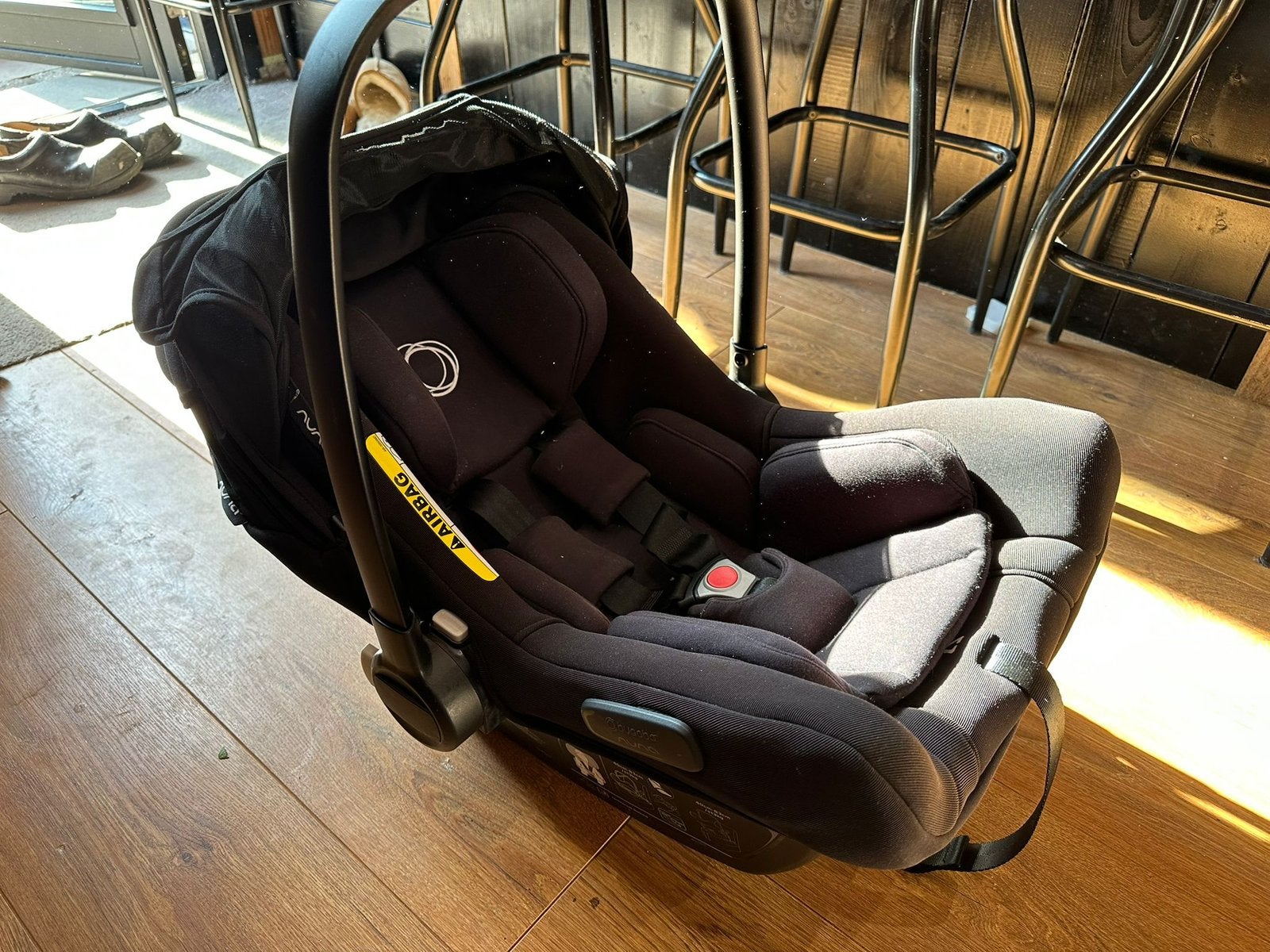 Bugaboo turtle air maxicosi, Kinderen en Baby's, Ophalen, Autogordel, Zo goed als nieuw, 0 t/m 13 kg