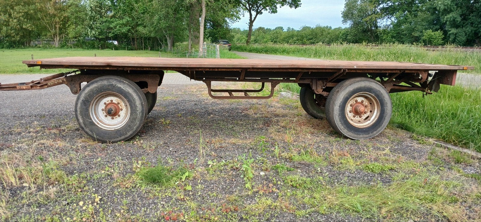 Landbouwwagen/ Balenwagen, Ophalen of Verzenden, Transport