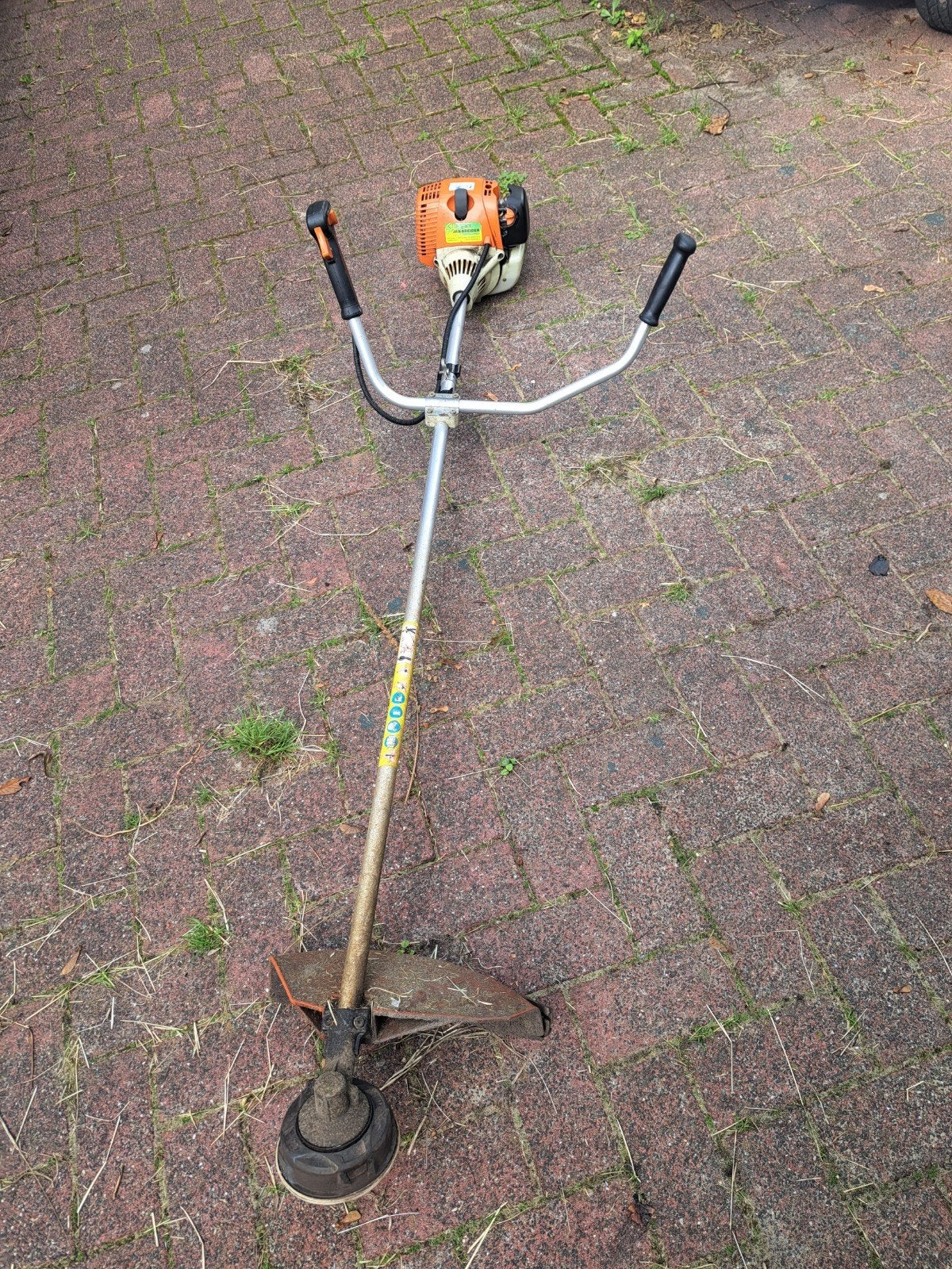 Stihl bosmaaier start niet, Tuin en Terras, Ophalen, Gebruikt, Benzine, Stihl