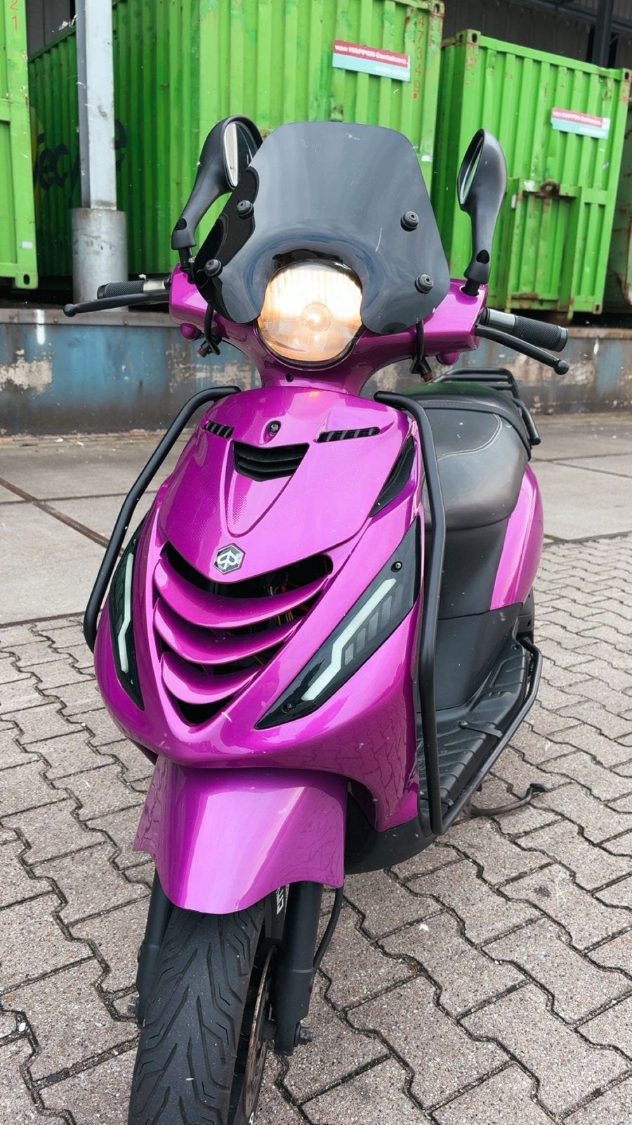 Piaggio Zip 50cc | Paars, Ophalen, Piaggio, Zo goed als nieuw, Benzine