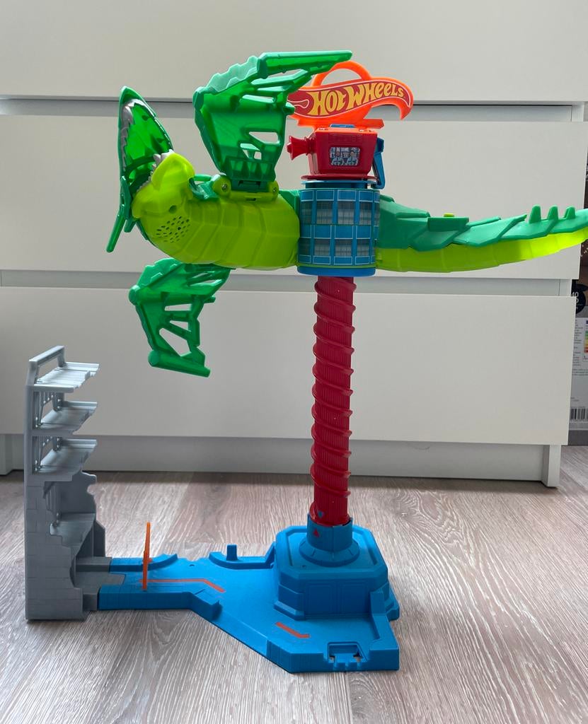 Hot Wheels draak, Racebaan, Ophalen of Verzenden, Zo goed als nieuw, Hot Wheels