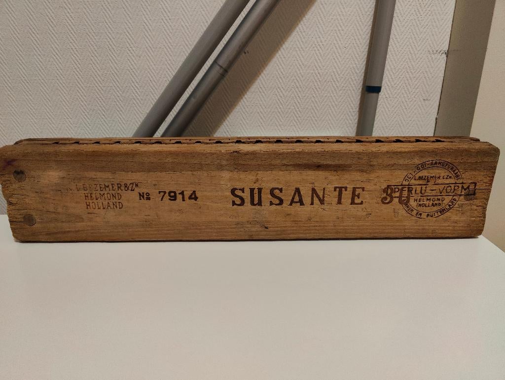 Sigarenkist/sigarenmal, firma L. Bezemer & Zn. uit Helmond, Antiek en Kunst, Ophalen