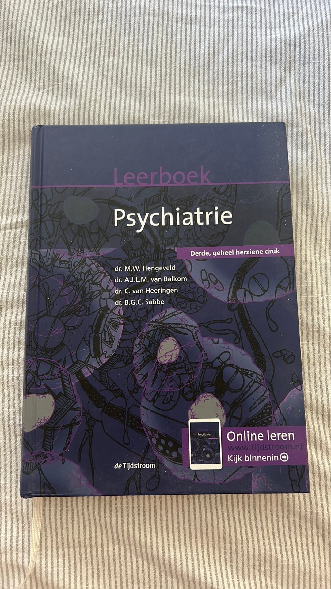 Leerboek psychiatrie 3e herziene druk, Verzenden, Zo goed als nieuw