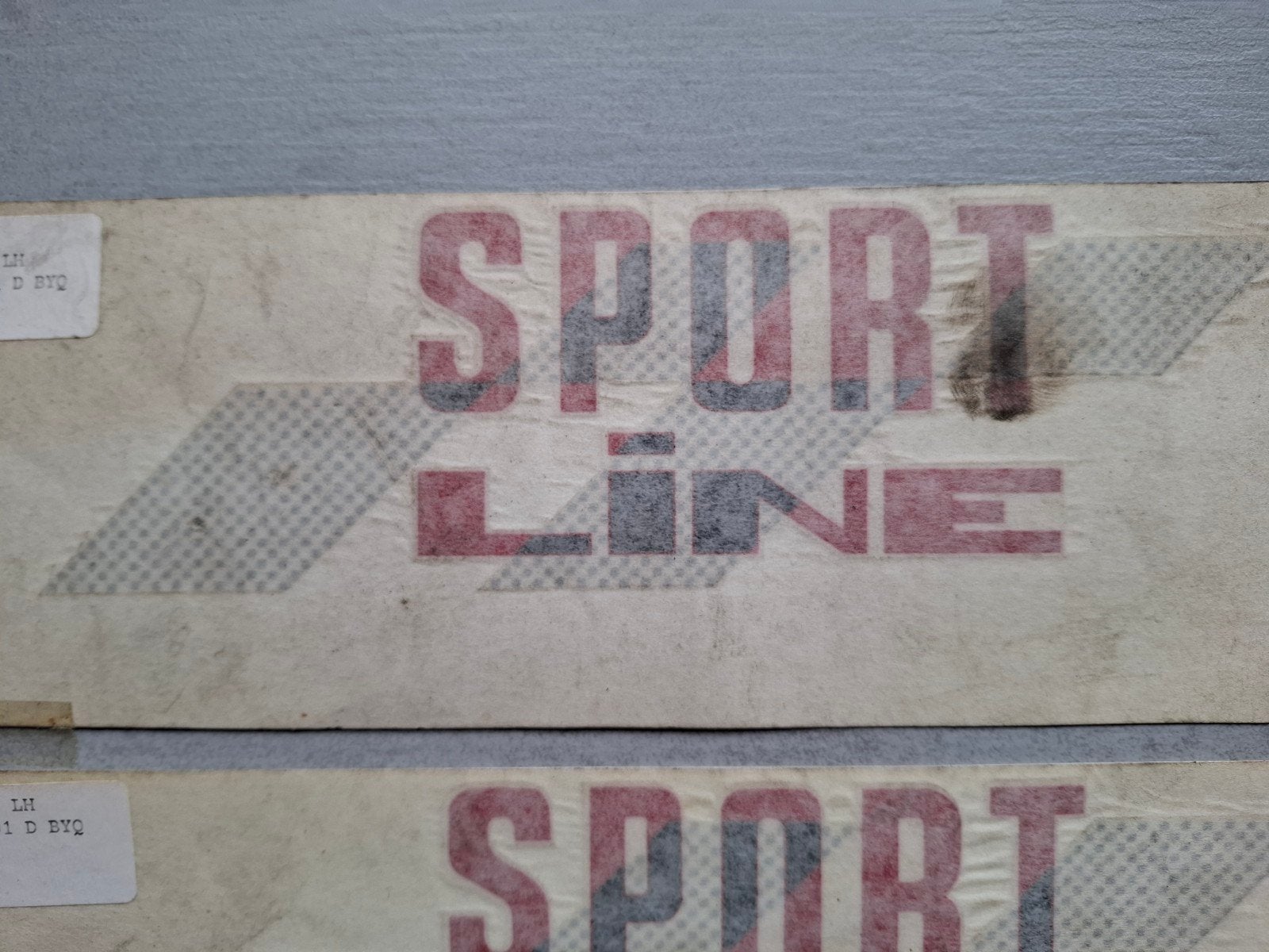 Volkswagen Golf " Sportline " stickers, Ophalen of Verzenden, Zo goed als nieuw, Auto's