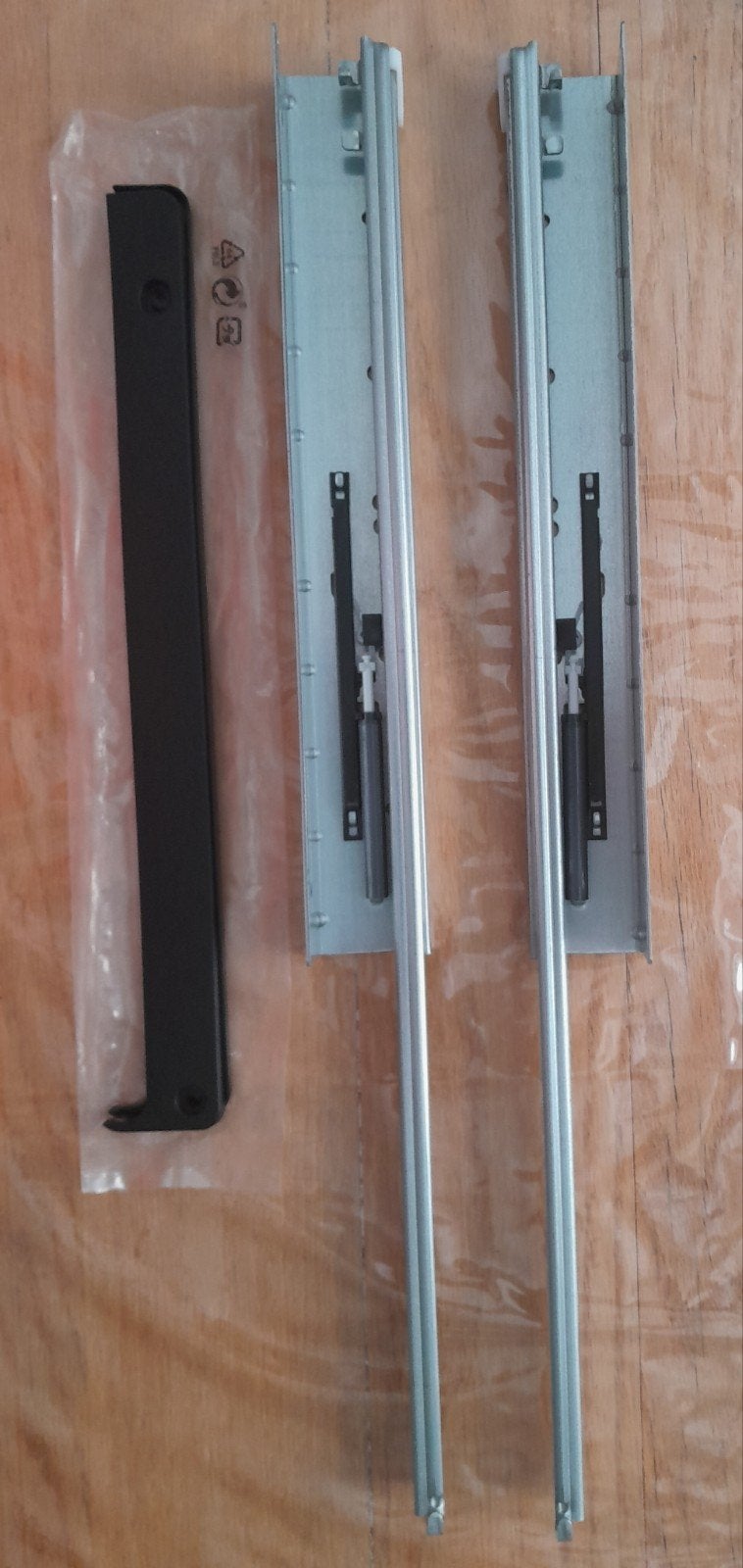 Nieuw! Ikea softclose ladegeleiders 2 stuks ook voor Pax., Ophalen of Verzenden, Nieuw