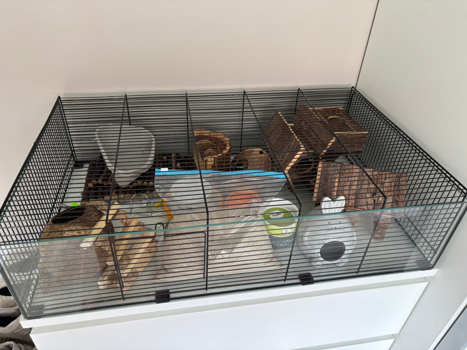 Compleet Knaagdierhok, Kooi, 75 tot 110 cm, Ophalen, Minder dan 60 cm