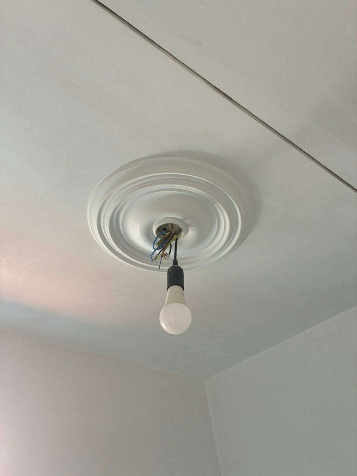 Plafond rozet 30 cm en 40 cm PU, Ophalen of Verzenden, Zo goed als nieuw