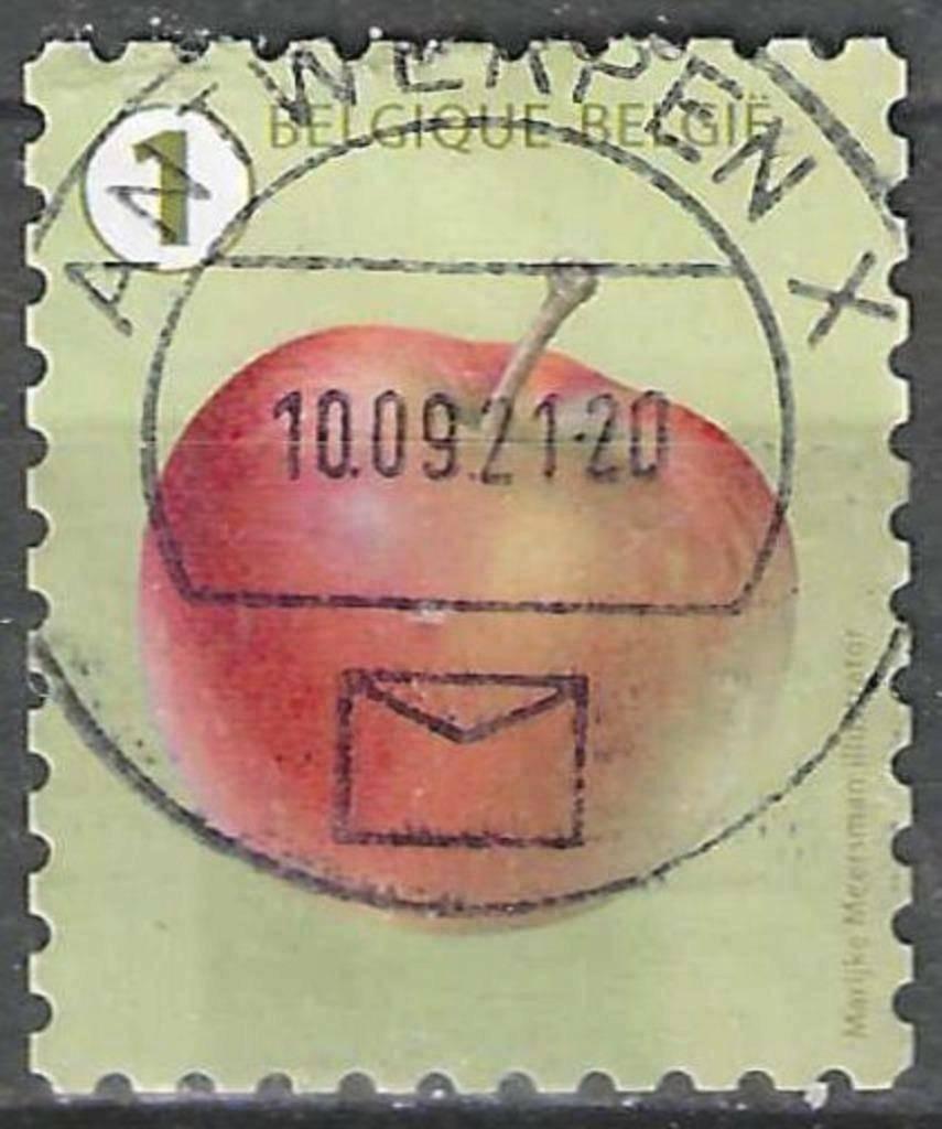 Belgie 2018 - Yvert 4786 /OBP 4803 - Fruit - Appel (ST), Verzenden, Gestempeld