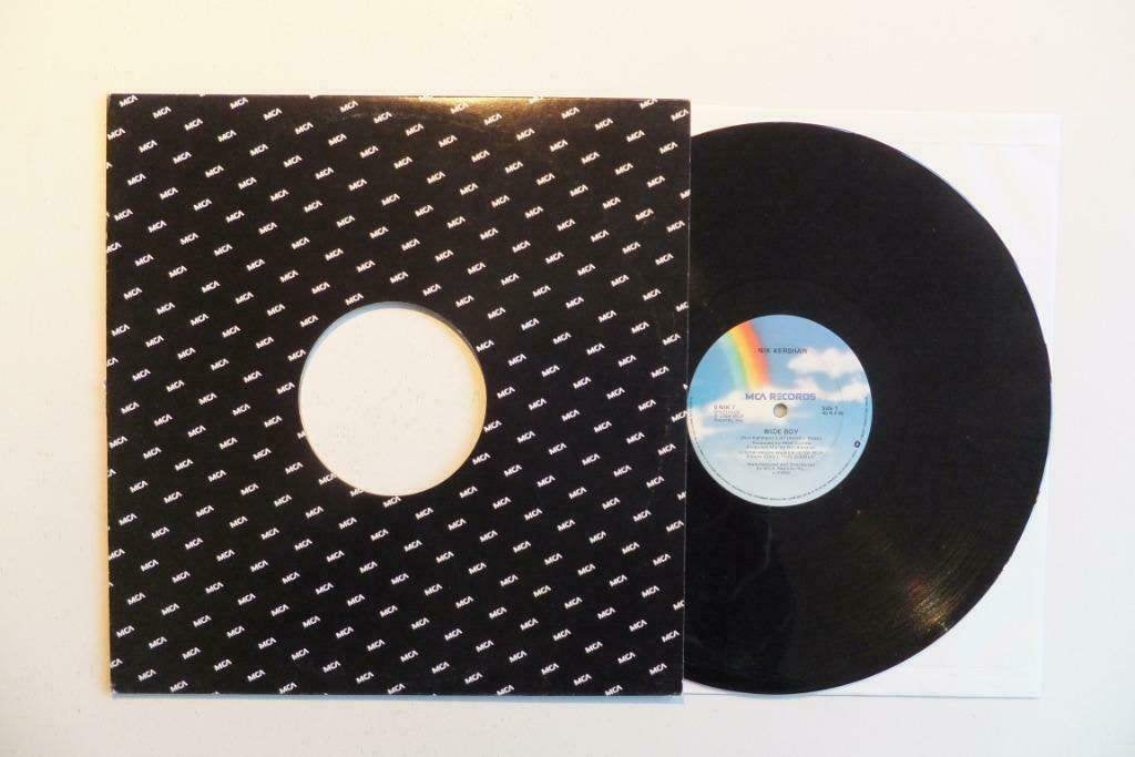 Nik Kershaw vinyl Wide Boy 12-inch 80-er TOP maxi-single, Cd's en Dvd's, Vinyl | Pop, Ophalen of Verzenden, Zo goed als nieuw