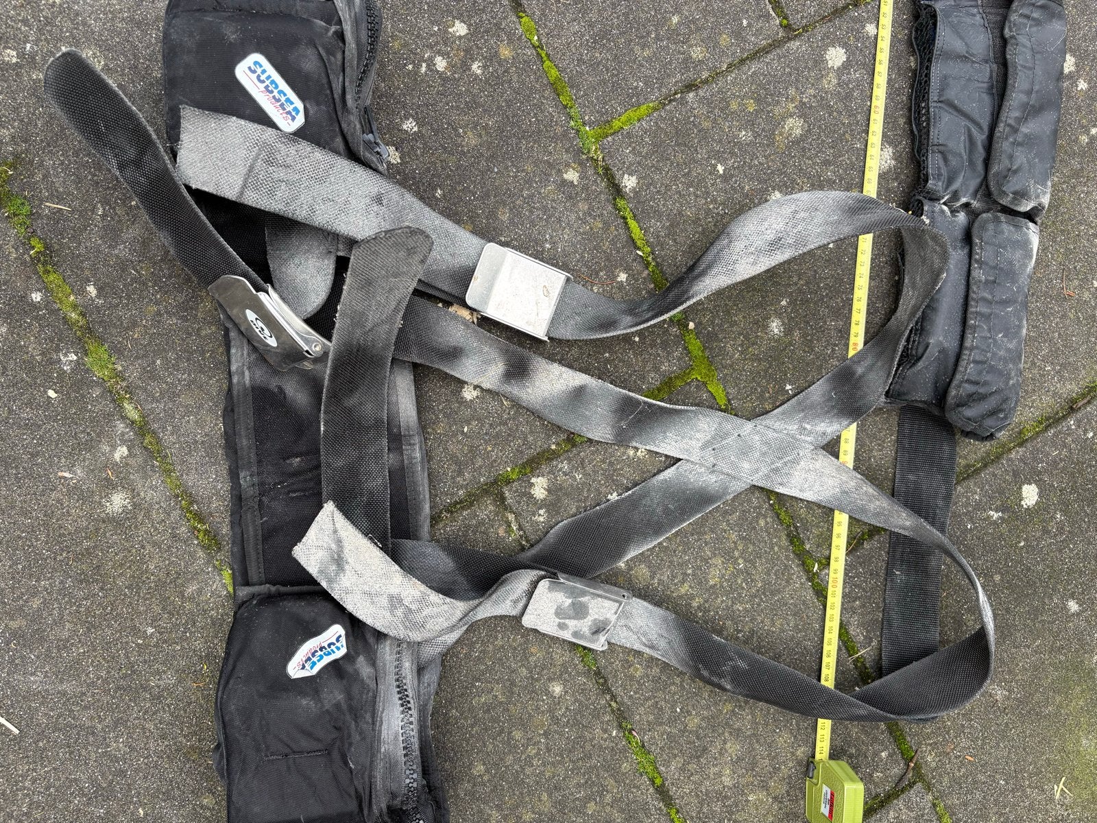 Loodharnas XL Subsea met bloklood - 18 kg, Watersport en Boten, Ophalen, Gebruikt, Lood of Loodgordel