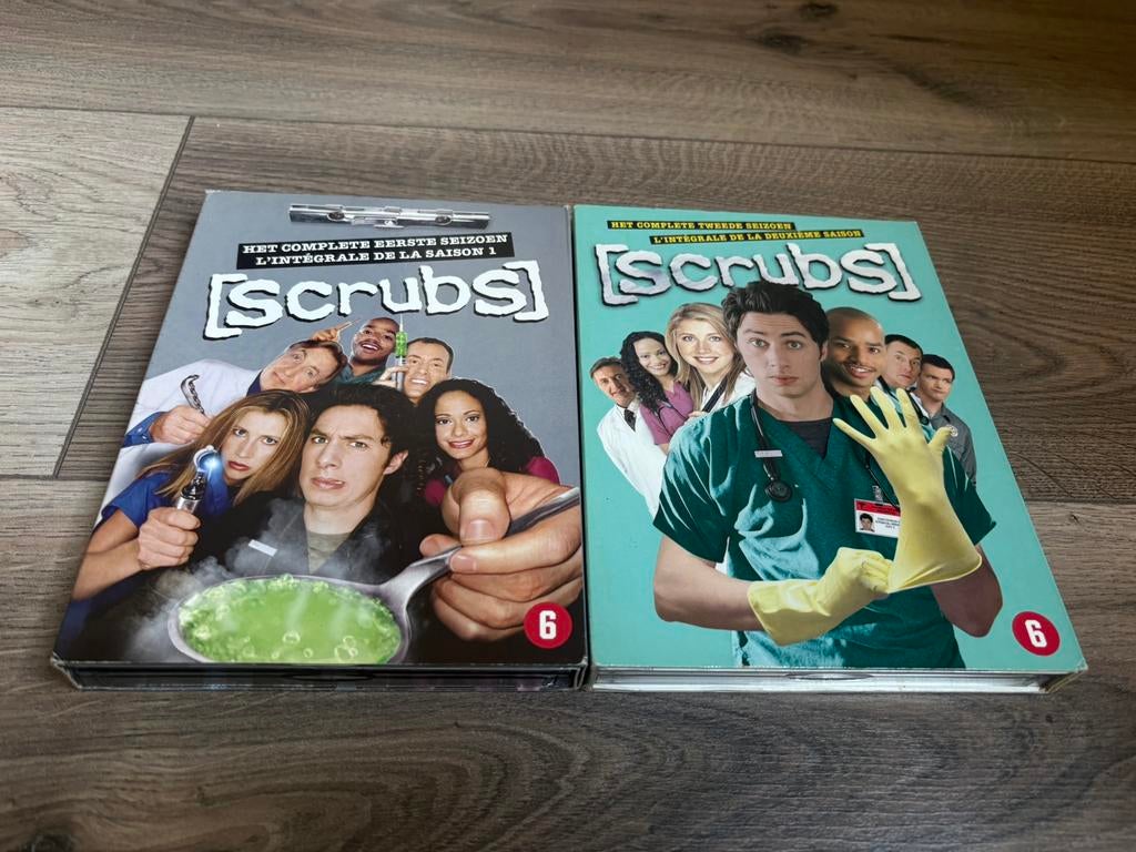 Scrubs seizoen 1&2, Cd's en Dvd's, Dvd's | Tv en Series, Vanaf 12 jaar, Ophalen of Verzenden, Zo goed als nieuw, Actie en Avontuur