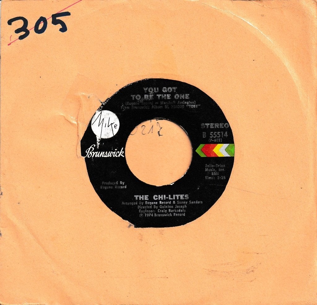 The Chi-Lites - You got to be the one, Ophalen of Verzenden, Gebruikt, 7 inch, Pop
