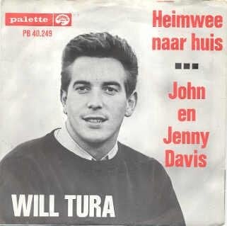 Will Tura- Heimwee naar Huis, Verzenden, 7 inch, Zo goed als nieuw, Fotohoes
