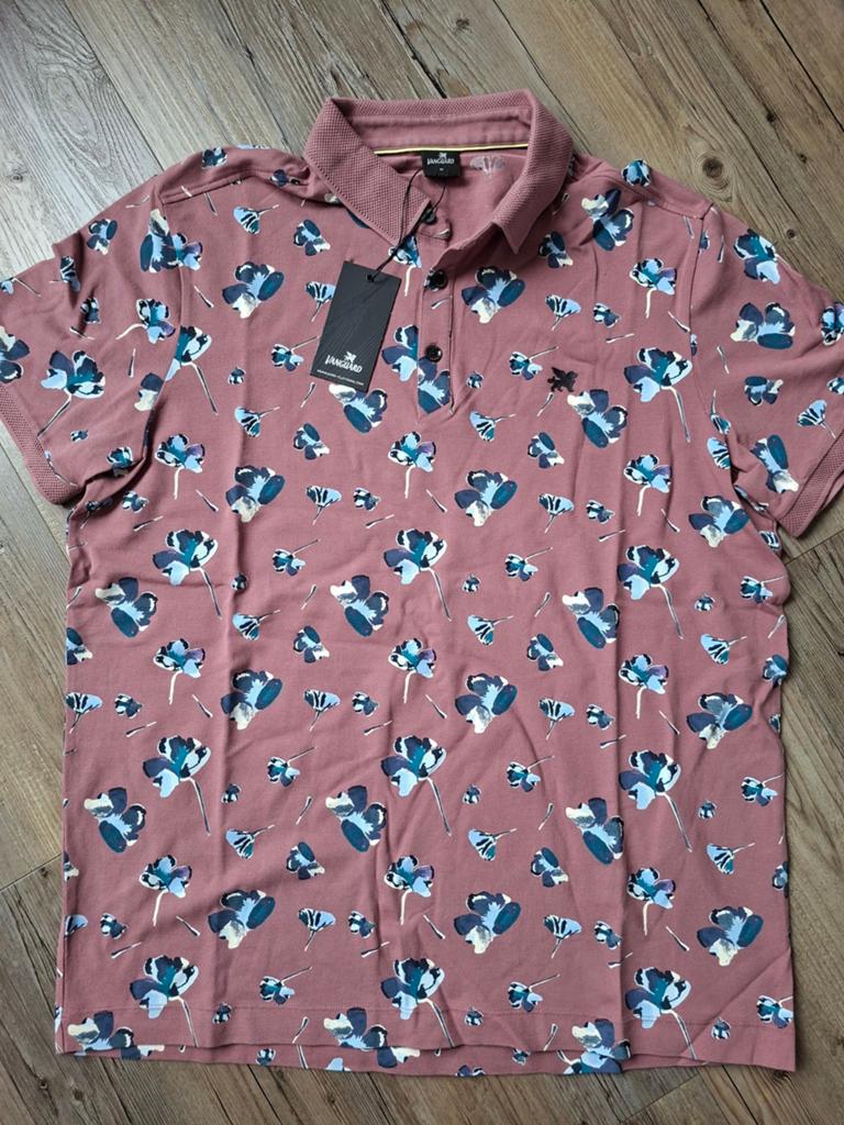 VANGUARD polo maat XL, Ophalen of Verzenden, Roze, Vanguard, Maat 56/58 (XL)